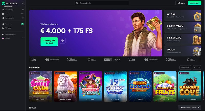 Trueluck login - Een Uitgebreide Review van Trueluck Casino Nederland: Alles Om Je Te Weten